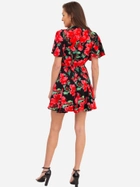 Плаття на запах коротке літнє жіноче Ax Paris DA1858 2XL Червоне (5063259098728) - зображення 3