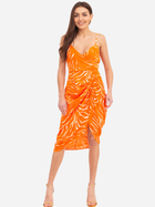 Плаття міді літнє жіноче Ax Paris DA1716 M Оранжеве (5063259043278) - зображення 4