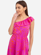 Плаття міді літнє жіноче Ax Paris DA1722 S Рожеве (5063259044312) - зображення 5