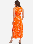Sukienka trapezowa damska długa letnia damska Ax Paris DA1723 XL Pomarańczowa (5063259043858) - obraz 2