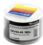 Диски Traxdata Ritek DVD-R 4.7GB 16X Printable Spindle Pack 50 шт (TRDPW50-) - зображення 1