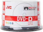 Диски JVC DVD-R 4.7GB 16X Inkjet White Printable Waterproof Photo Gloosy Cake 50 шт (JVD50CPW) - зображення 3