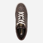 Sneakersy damskie na wysokiej platformie Michael Kors MKO43R4HYFS1B-200 36 Brązowe (197677111495) - obraz 4