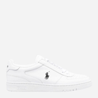 Sneakersy męskie do kostki Polo Ralph Lauren PRL809885817002 41 Białe (3616539002148)