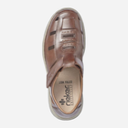 Sandały męskie skórzane RIEKER RIE17378-25_CO 45 Brązowe (4059954622543) - obraz 4