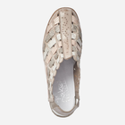 Жіночі туфлі зі шкіри RIEKER RIE47156-43_CO 40 Бежеві (4059954946991) - зображення 4
