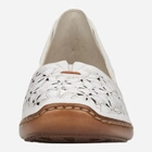Жіночі туфлі зі шкіри RIEKER RIE41356-80_CO 40 Білі (4060596309570) - зображення 5