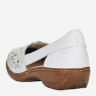 Жіночі туфлі зі шкіри RIEKER RIE41356-80_CO 40 Білі (4060596309570) - зображення 6