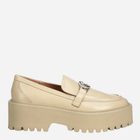 Loafersy damskie skórzane Liu Jo LJOSA4049P010251315 38 Beżowe (8051138240402)