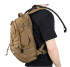 Рюкзак тактичний Helikon-Tex® 21Л EDC Backpack - Cordura - Coyote (PL-EDC-CD-11-21) - зображення 6