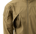 Куртка вітровка Helikon Trooper StormStretch Softshell MK2 - Coyote Койот 2XL - зображення 8