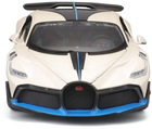 Композитна модель машинки Maisto Bugatti Divo 1:24 Біла (0090159070290) - зображення 7