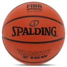 Мяч баскетбольный № 6 резиновый SPALDING TF-150 VARSITY оранжевый 84421Y6