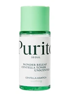 Миниатюра тонера с центеллой без масел Purito Seoul Wonder Releaf Centella Unscented Toner 30 мл
