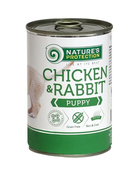 Влажный корм для щенков Nature's Protection Puppy chicken & rabbit с курицей и кроликом