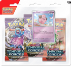 Karty do gry Pokemon TCG Temporal Forces 3pack Bli Cleffa (820650856464) - obraz 1