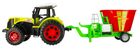 Трактор Mega Creative Fun Fashion із сільськогосподарською технікою Жовтий (5903246453454) - зображення 1