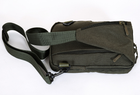 Мужская сумка через плечо нагрудная с кобурой для скрытого ношения оружия с карманами. - изображение 3