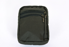 Мужская сумка через плечо нагрудная с кобурой для скрытого ношения оружия с карманами. - изображение 4