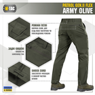 Брюки Patrol Olive M-Tac Gen.II Flex Army 36/36 - изображение 4