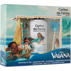 Дитячий набір Disney Corine De Farme Vaiana Туалетна вода 30 мл + Гель для душу 2-в-1 300 мл + Заколки для волосся 2 шт + Браслет (3468080965195) - зображення 2