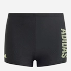 Підліткові плавки-шорти для хлопчика Adidas Logo Swim Bxr IK9654 146 Чорні (4067887259477) - зображення 1