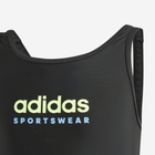 Підлітковий суцільний купальник для дівчинки Adidas Spw Ubsuit Kids IT9619 140 Чорний (4067887716314) - зображення 3