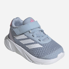 Buty sportowe dziecięce dla dziewczynki na rzepy Adidas Duramo Sl El I IF6107 22 Błękitne (4066766778580) - obraz 2