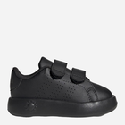 Tenisówki chłopięce na rzepy adidas Advantage Cf I ID5285 25.5 Czarne (4066765029225)