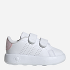 Tenisówki dziecięce dla dziewczynki na rzepy adidas Advantage Cf I IG4257 25 Białe (4067886732001)