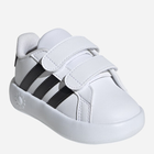 Tenisówki chłopięce na rzepy Adidas Grand Court 2.0 Cf ID5271 24 Białe (4066765036629) - obraz 2