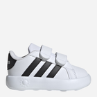 Tenisówki chłopięce na rzepy adidas Grand Court 2.0 Cf ID5271 25.5 Białe (4066765036612)