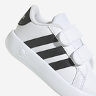 Tenisówki chłopięce na rzepy Adidas Grand Court 2.0 Cf ID5271 26 Białe (4066765033048) - obraz 8