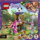 Zestaw konstrukcyjny LEGO Friends Domek na drzewie Pandy w dżungli 265 elementów (41422) (5702016619072) - obraz 1