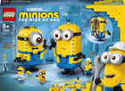 Zestaw konstrukcyjny LEGO Minions Minionki i ich legowisko 876 elementów (75551) - obraz 1