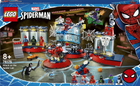 Zestaw konstrukcyjny LEGO Super Heroes Marvel Atak na legowisko Spideya 466 elementów (76175) - obraz 1