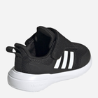 Buty sportowe chłopięce na rzepy Adidas Fortarun 2.0 Ac I IG2555 23 Czarne (4066756724122) - obraz 4