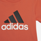 Komplet chłopięcy letni (koszulka + spodenki) Adidas I Bl Co T Set IQ4132 98 Pomarańczowy/Czarny (4067887522892) - obraz 5