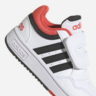 Tenisówki chłopięce na rzepy Adidas Hoops 3.0 Cf I H03860 25 Białe (4066746005460) - obraz 8