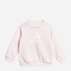 Komplet dziecięcy sportowy (bluza + spodnie) dla dziewczynki Adidas I Bos Jog Ft IJ8863 86 Różowy (4066762219506) - obraz 2