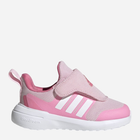 Buty sportowe dziecięce dla dziewczynki na rzepy adidas Fortarun 2.0 Ac I IG4871 22 Różowe (4066756719593)