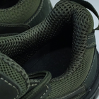 Тактические кроссовки летние Olive (олива, зеленые) нубук/сетка мелкая р. 41 - изображение 8