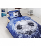 Комплект постельного белья 3D Digital Satin Duvet Cover Set First Choice - First Choice - 3DS-121 FOOTBALL - Полуторный - Синий