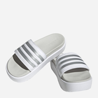 Klapki damskie na platformie Adidas Adilette Platform IE9703 37 Białe (4066754066576) - obraz 2