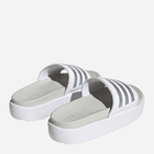 Klapki damskie na platformie Adidas Adilette Platform IE9703 37 Białe (4066754066576) - obraz 4