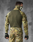 Тактическая боевая рубашка убакс XL олива+мультикам (85892) - изображение 4
