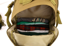 Рюкзак чоловічий Protector plus S405-40 із системою Molle 40л Пісочний - зображення 3