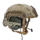 Крепление-адаптер на каску-шлем "чебурашка" для наушников Sordin tan SD-ACH-25T Песочный - изображение 3