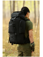 Рюкзак Protector Plus S422 с системой лямок Molle 65л Black - изображение 4