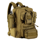 Рюкзак чоловічий Protector plus S431 з модульною системою Molle 30л Coyote brown - зображення 4
